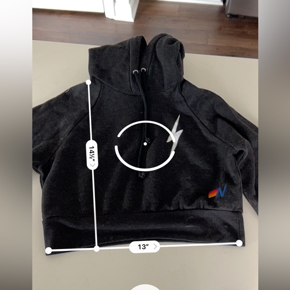 Aviator Nation Cropped Hoodie - Picture 6 of 7